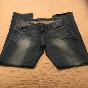 KUT for the Kloth Catherine boyfriend jeans sz 14